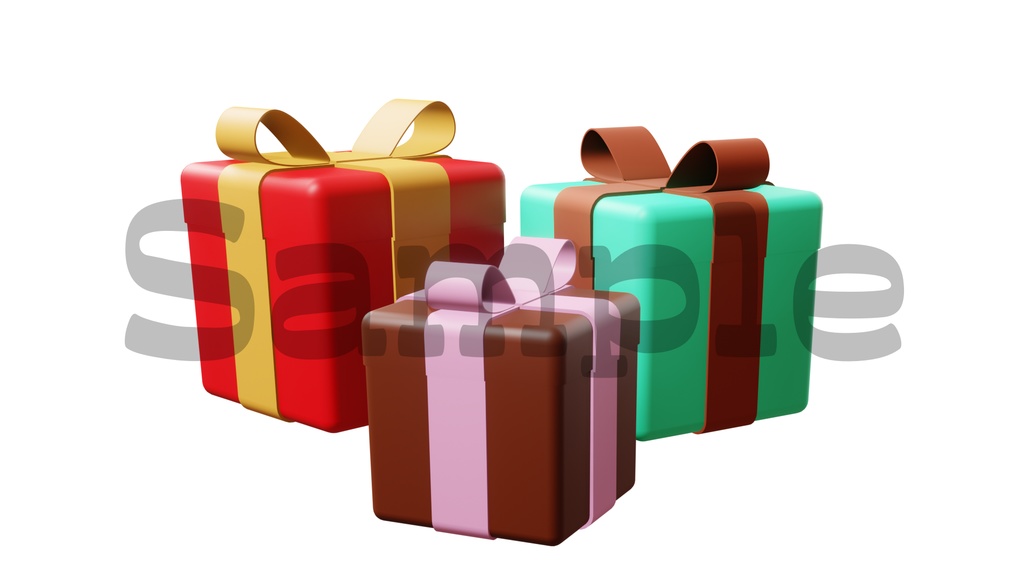 【プレゼントの画像】全10種類・チャンネル登録・透過素材・動画途中・エンディング・OBSで使える