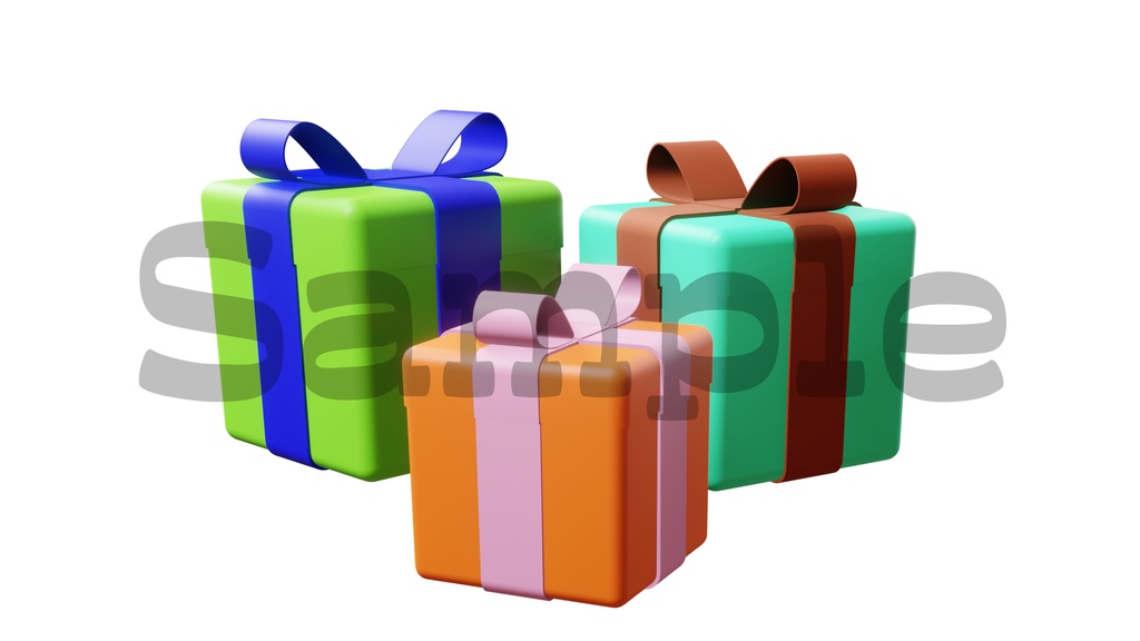 【プレゼントの画像】全10種類・チャンネル登録・透過素材・動画途中・エンディング・OBSで使える