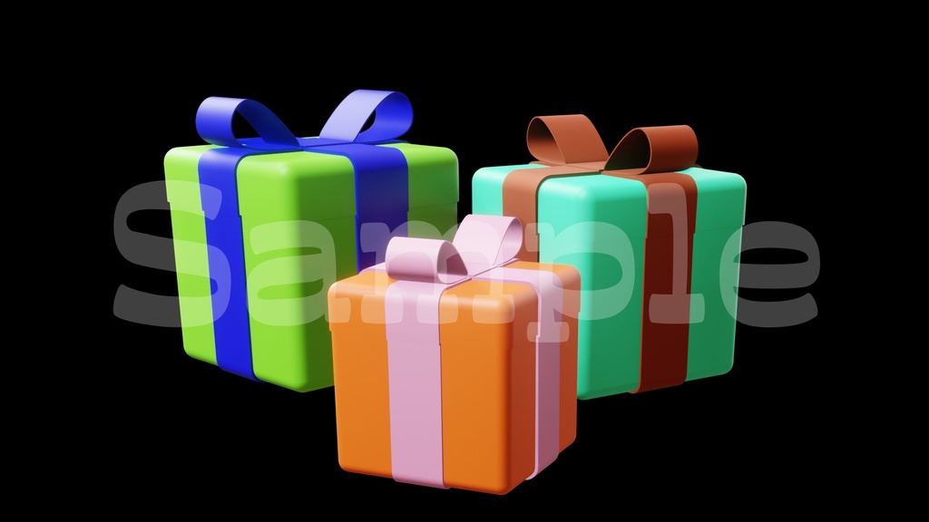 【プレゼントの画像】全10種類・チャンネル登録・透過素材・動画途中・エンディング・OBSで使える