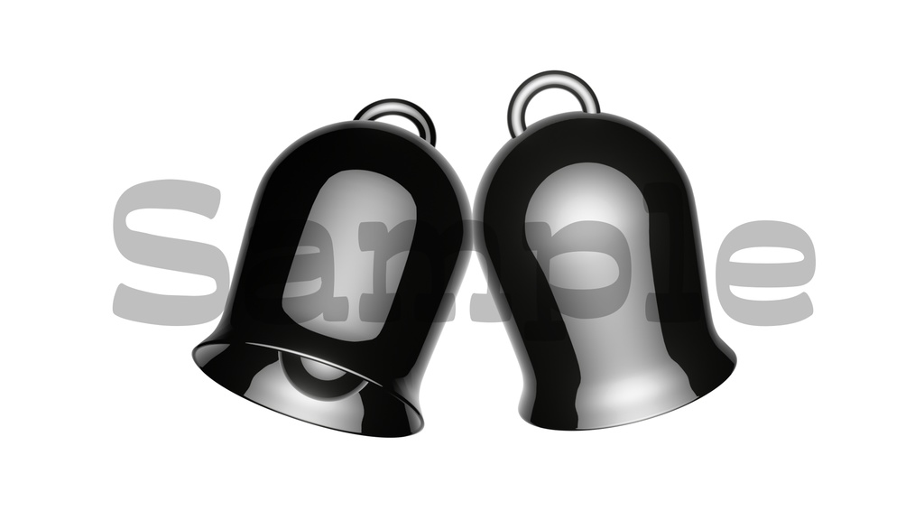 【ベルの画像】透過素材・動画途中・エンディング・OBSで使える