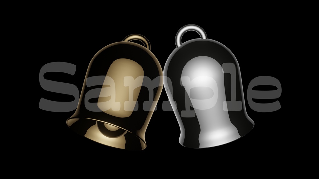 【ベルの画像】透過素材・動画途中・エンディング・OBSで使える