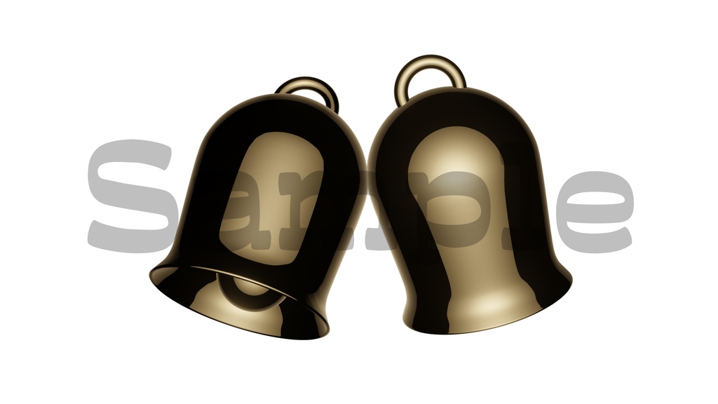 【ベルの画像】透過素材・動画途中・エンディング・OBSで使える