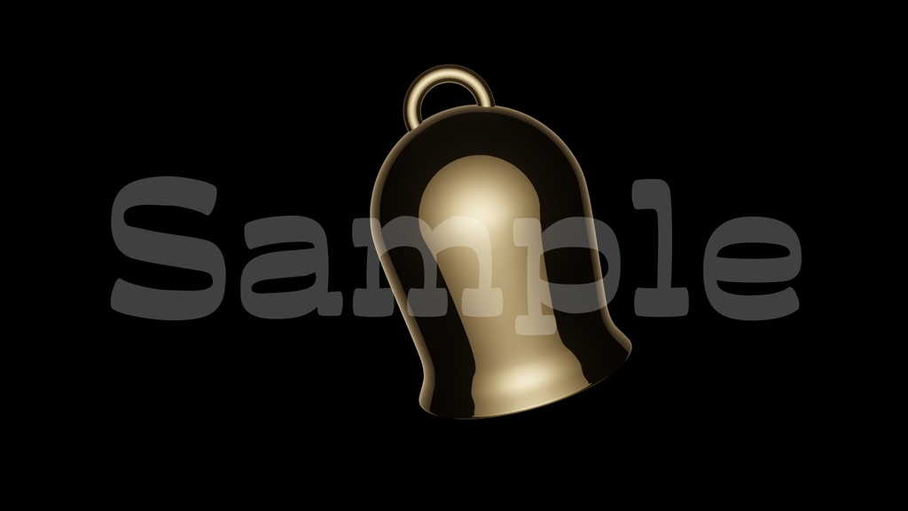 【ベルの画像】透過素材・動画途中・エンディング・OBSで使える