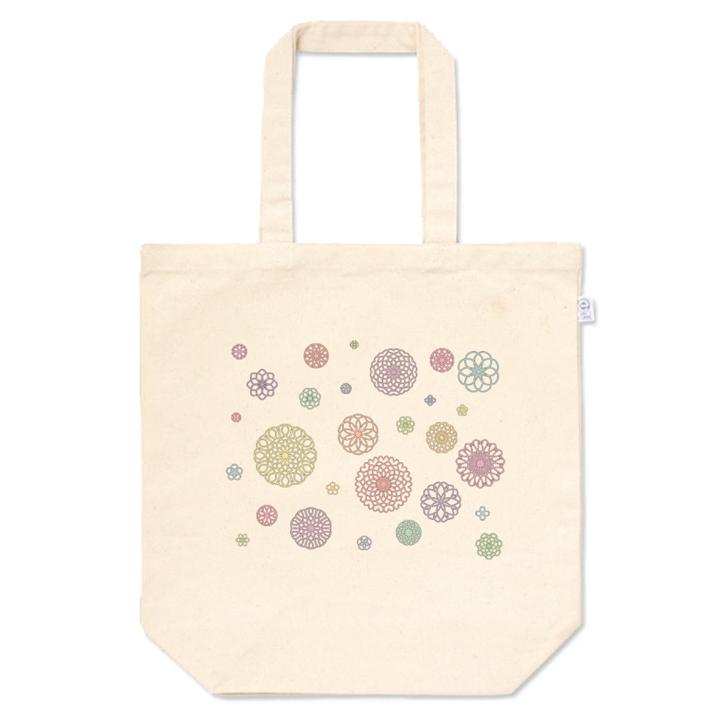 トートバッグ・花