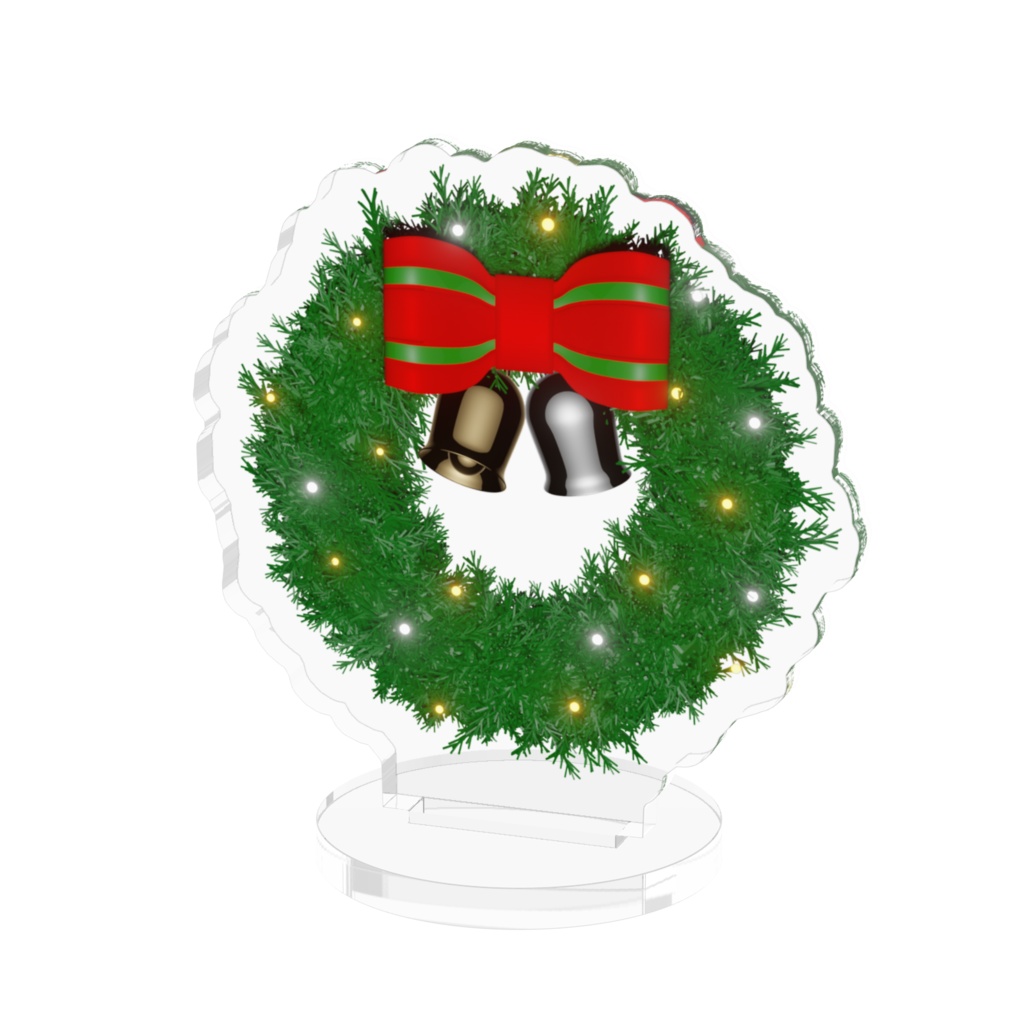 アクリルフィギュア・クリスマスリース