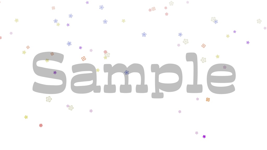 活動支援用【投げ銭】お礼の背景動画あります!