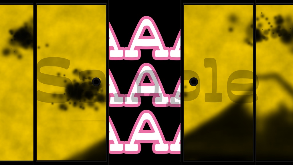 【ふすまのトランジション】5種類展開・動く素材・透過素材・動画途中・OBSで使える