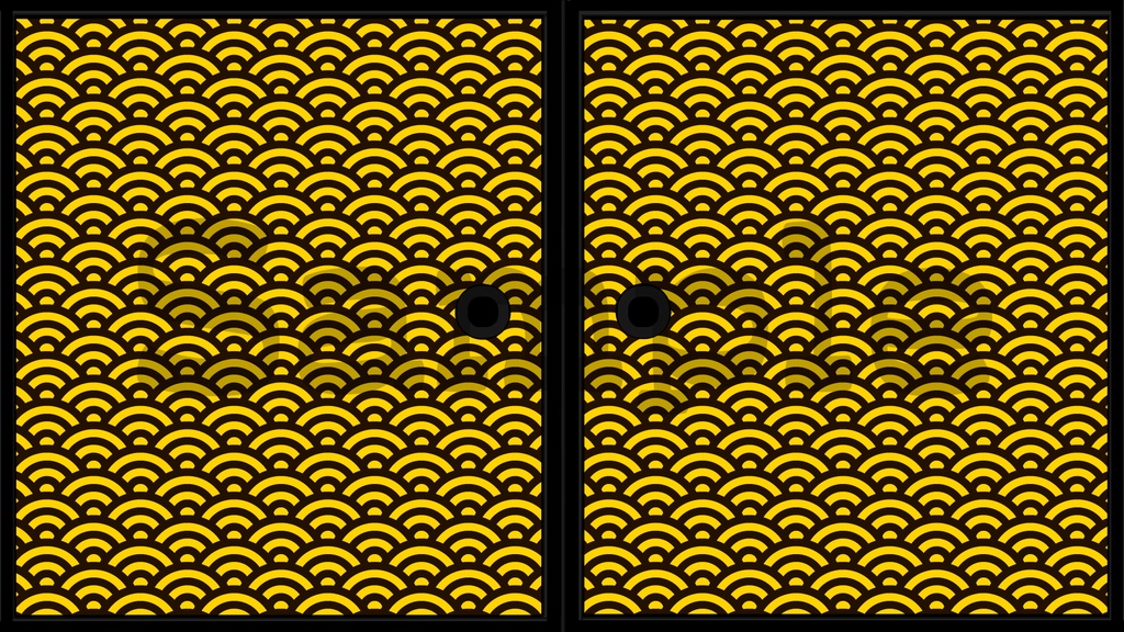 【ふすまのトランジション】5種類展開・動く素材・透過素材・動画途中・OBSで使える