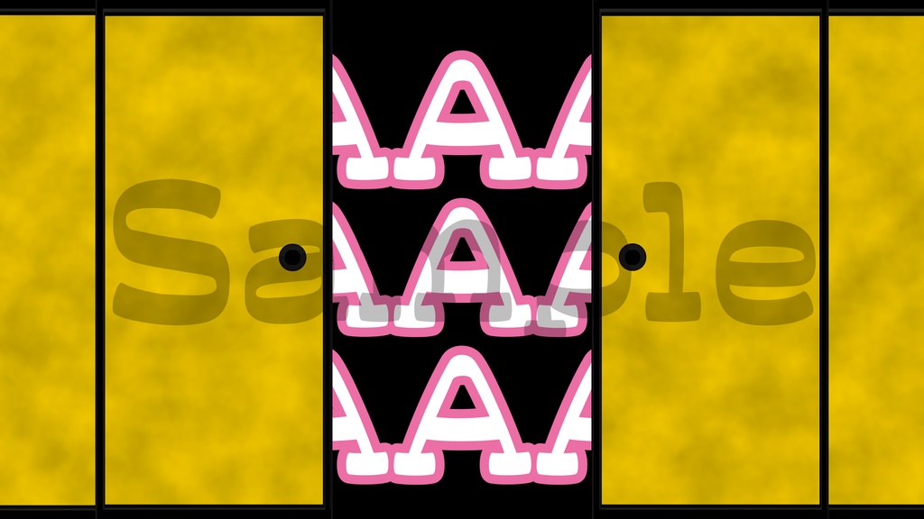 【ふすまのトランジション】5種類展開・動く素材・透過素材・動画途中・OBSで使える