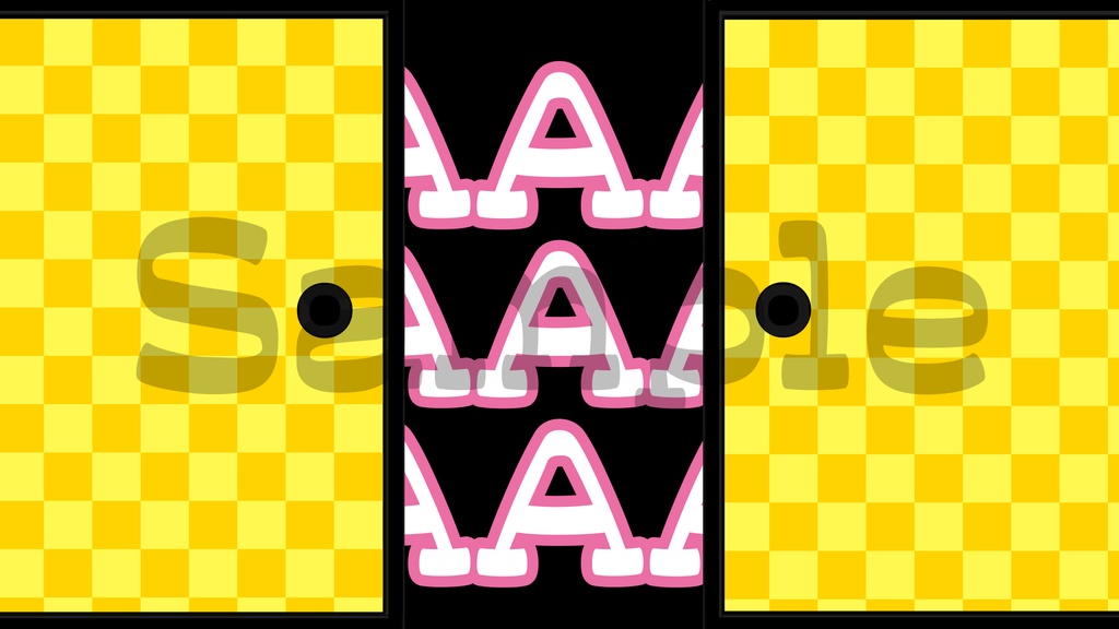 【ふすまのトランジション】5種類展開・動く素材・透過素材・動画途中・OBSで使える