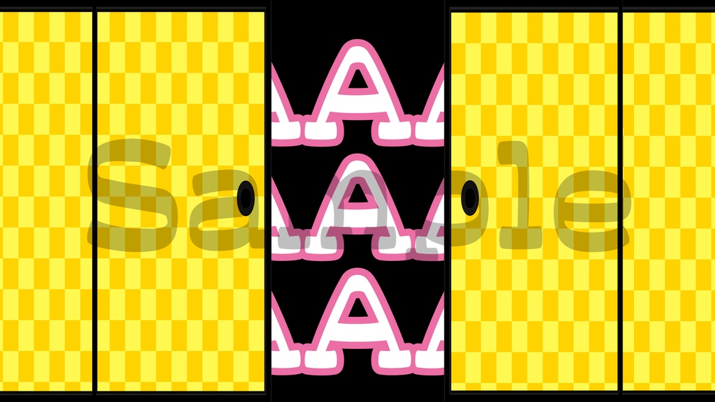 【ふすまのトランジション】5種類展開・動く素材・透過素材・動画途中・OBSで使える