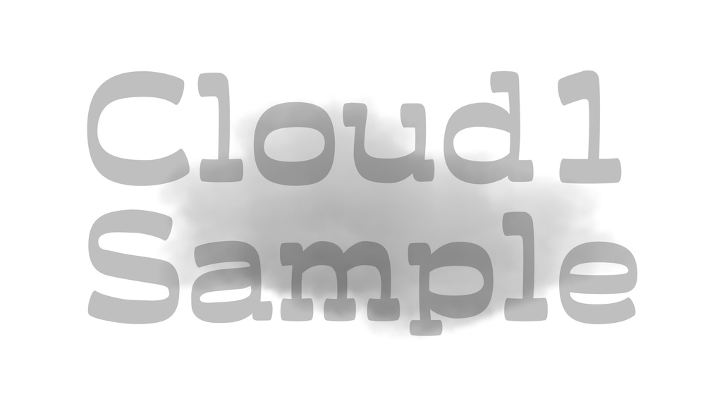 【雲の画像】2種類展開・透過素材・動画途中・エンディング・OBSで使える