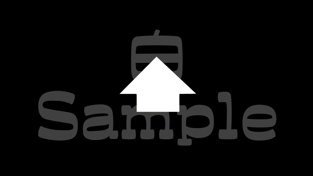 【矢印2】10色展開・動くイラスト・動く素材・透過素材・ループ素材・動画途中・OBSで使える