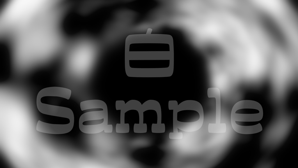 【モヤモヤ】10色展開・動く素材・透過素材・動画途中・エンディング・OBSで使える