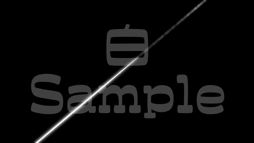 【斬撃トランジション】10色展開・トランジション・動く素材・透過素材・動画途中・エンディング・OBSで使える