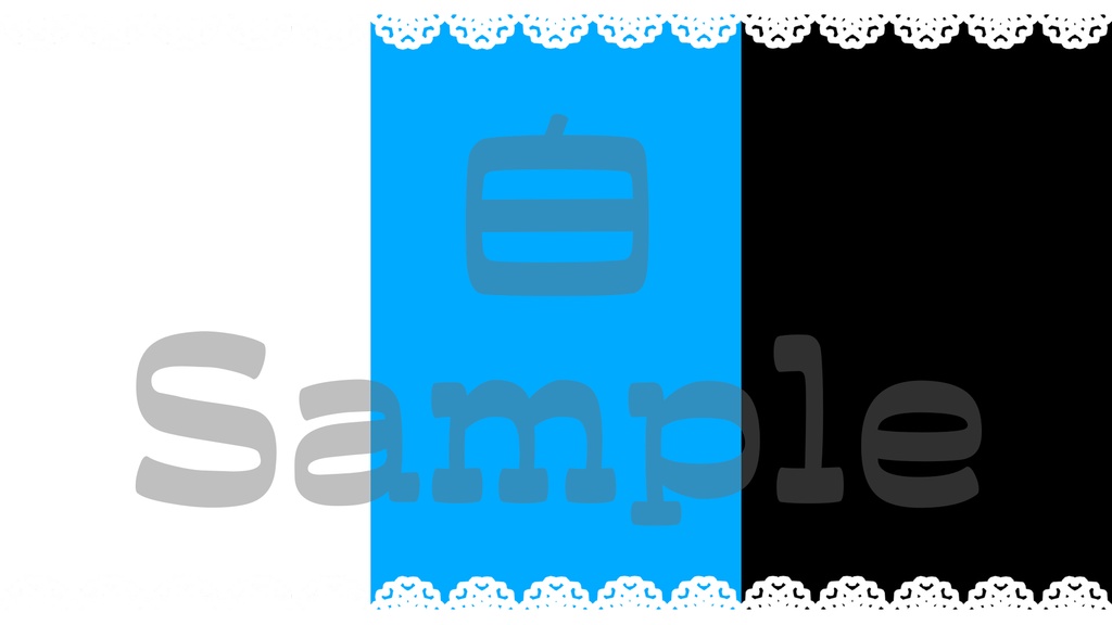 【レース1・枠】8色展開・動くイラスト・動く素材・透過素材・ループ素材・動画途中・エンディング・OBSで使える