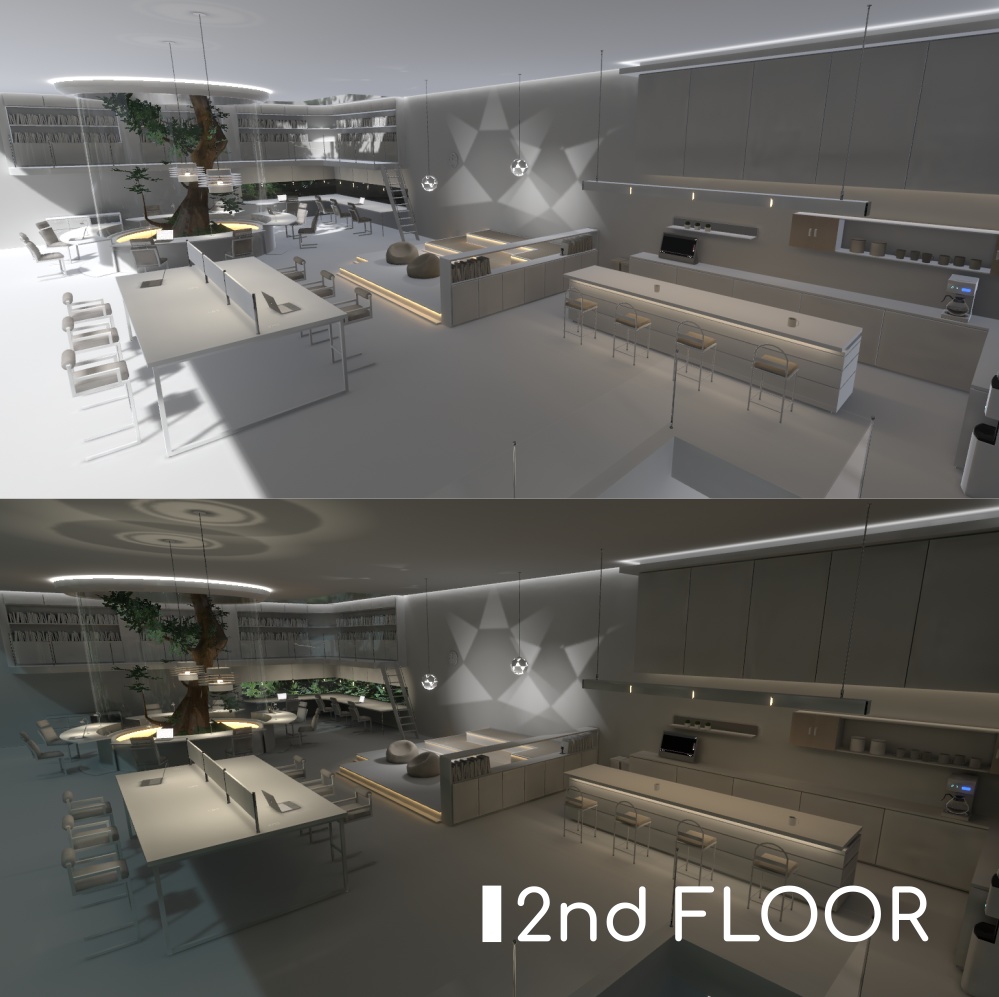 CALM OFFICE DAY&NIGHT【PC / クエスト対応ワールド】