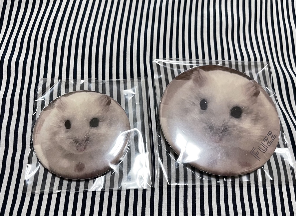 もちもちファズくん缶ミラー