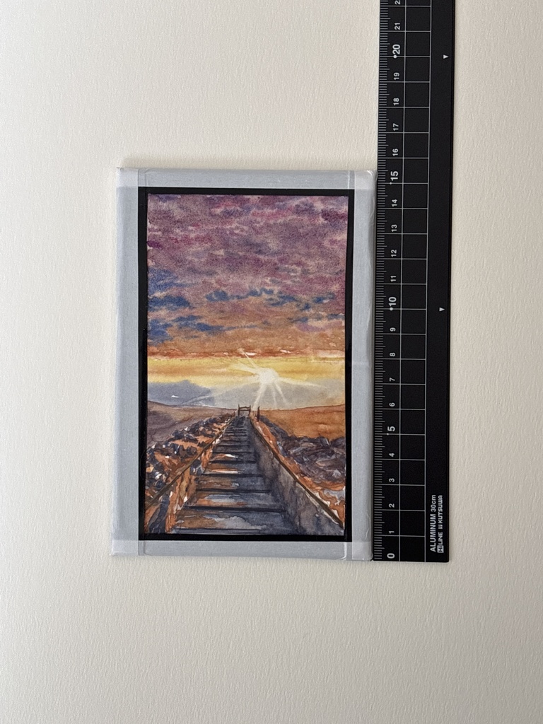 【原画】*透明水彩画*一点物