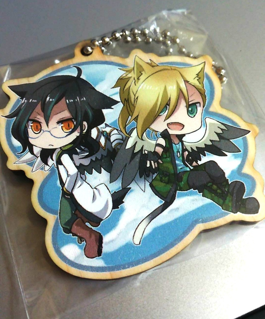 グライフ&グリュプスウッドキーホルダー