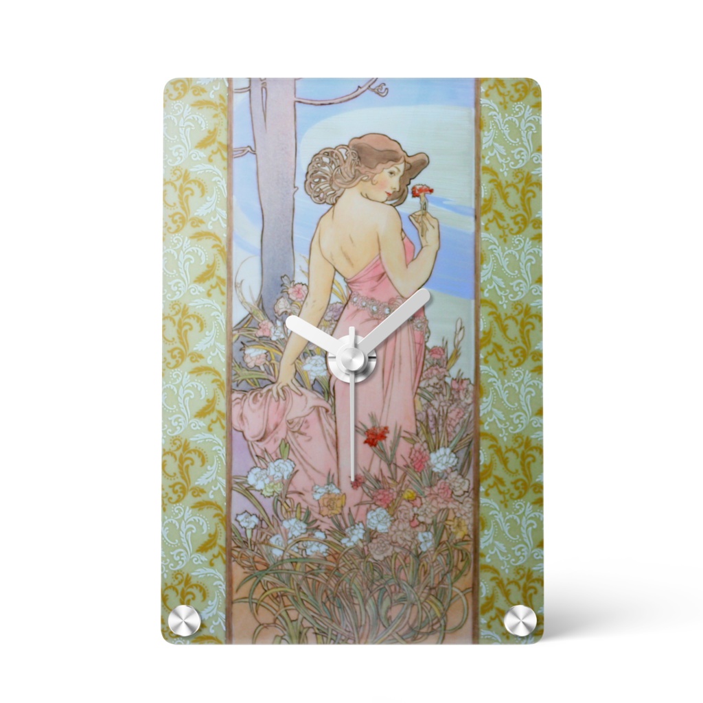 Mucha The Four Flowers "Carnation"