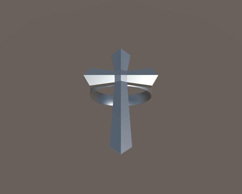 十字架　指輪