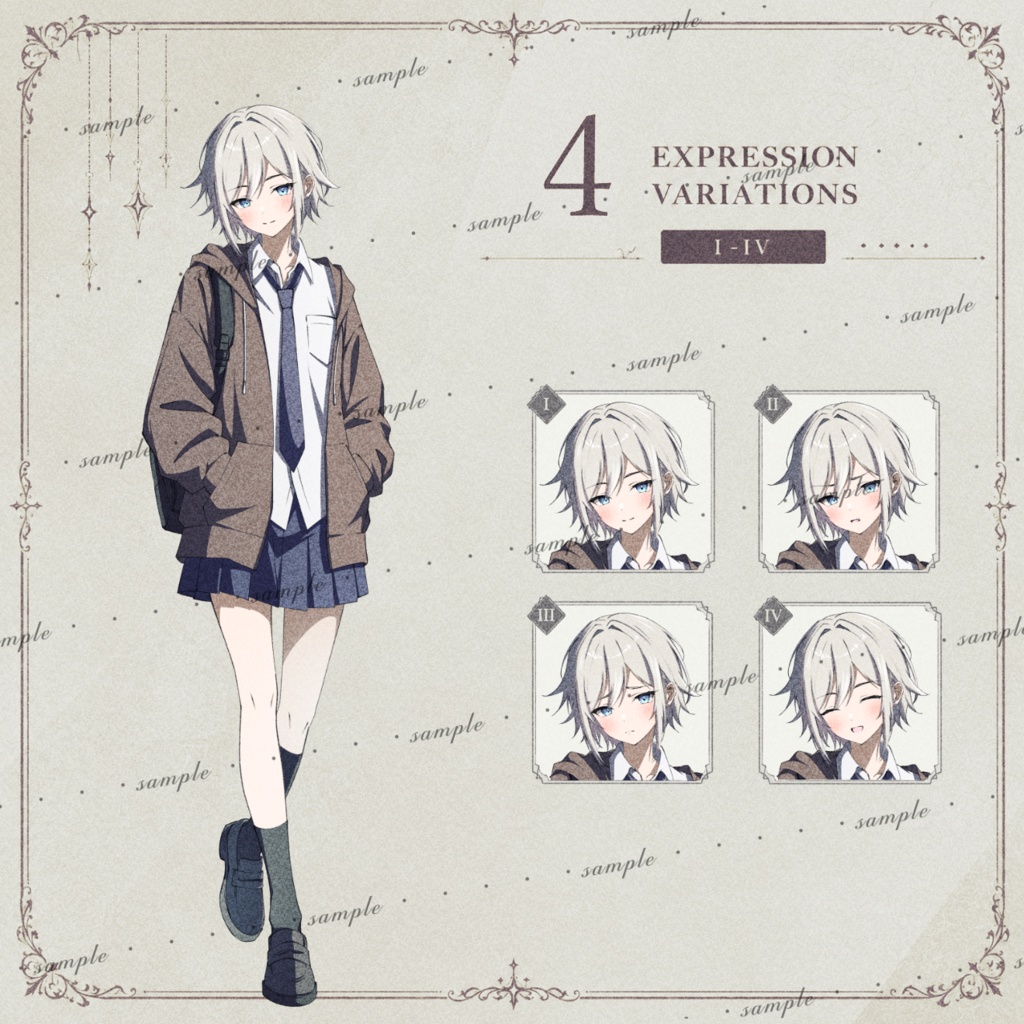 【立ち絵素材】A-004