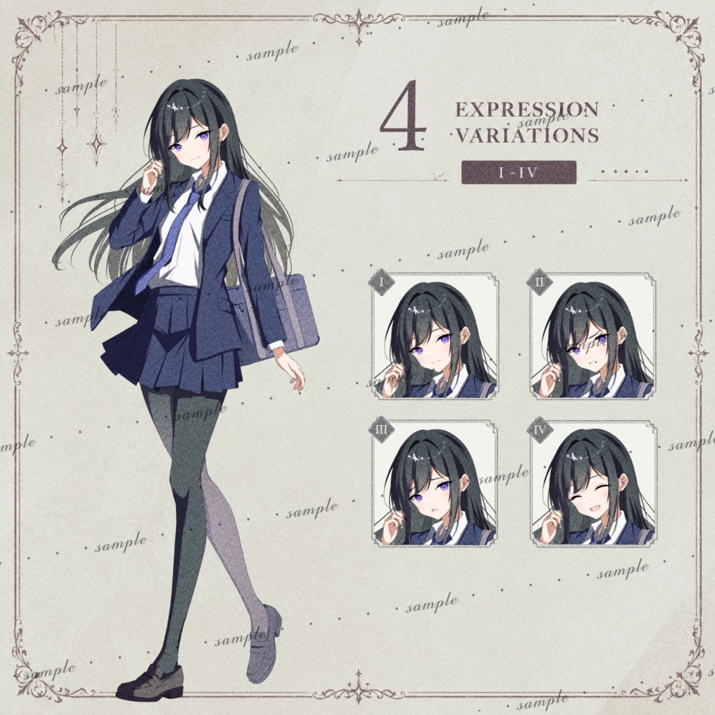 【立ち絵素材】A-009
