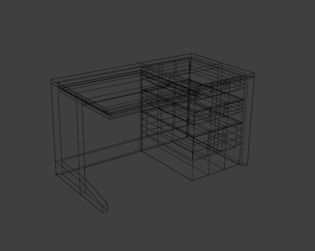 【Blender / FBX】オフィスアイテム 3Dアセット