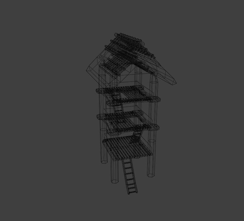【3Dアセット】古代日本の建築・道具 22種 ~竪穴住居や高床式倉庫、石包丁や土器まで~