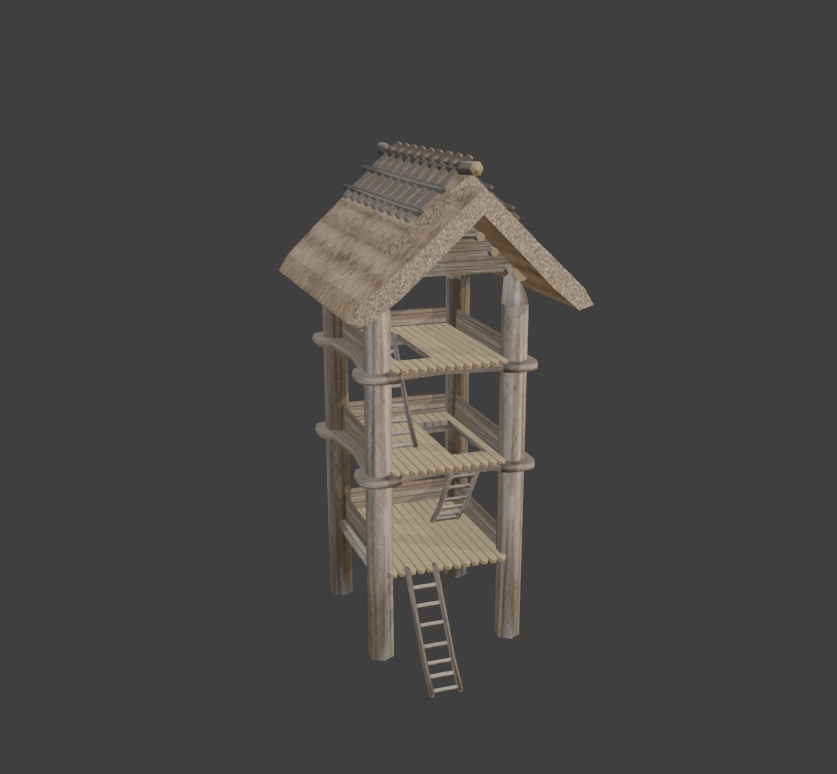 【3Dアセット】古代日本の建築・道具 22種 ~竪穴住居や高床式倉庫、石包丁や土器まで~