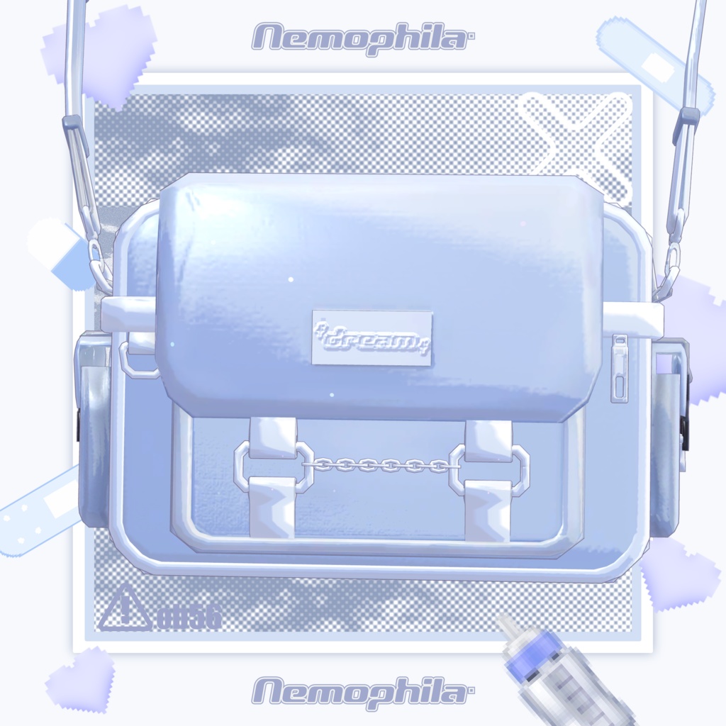 【オリジナル3Dモデル】ネモフィラ Nemophila