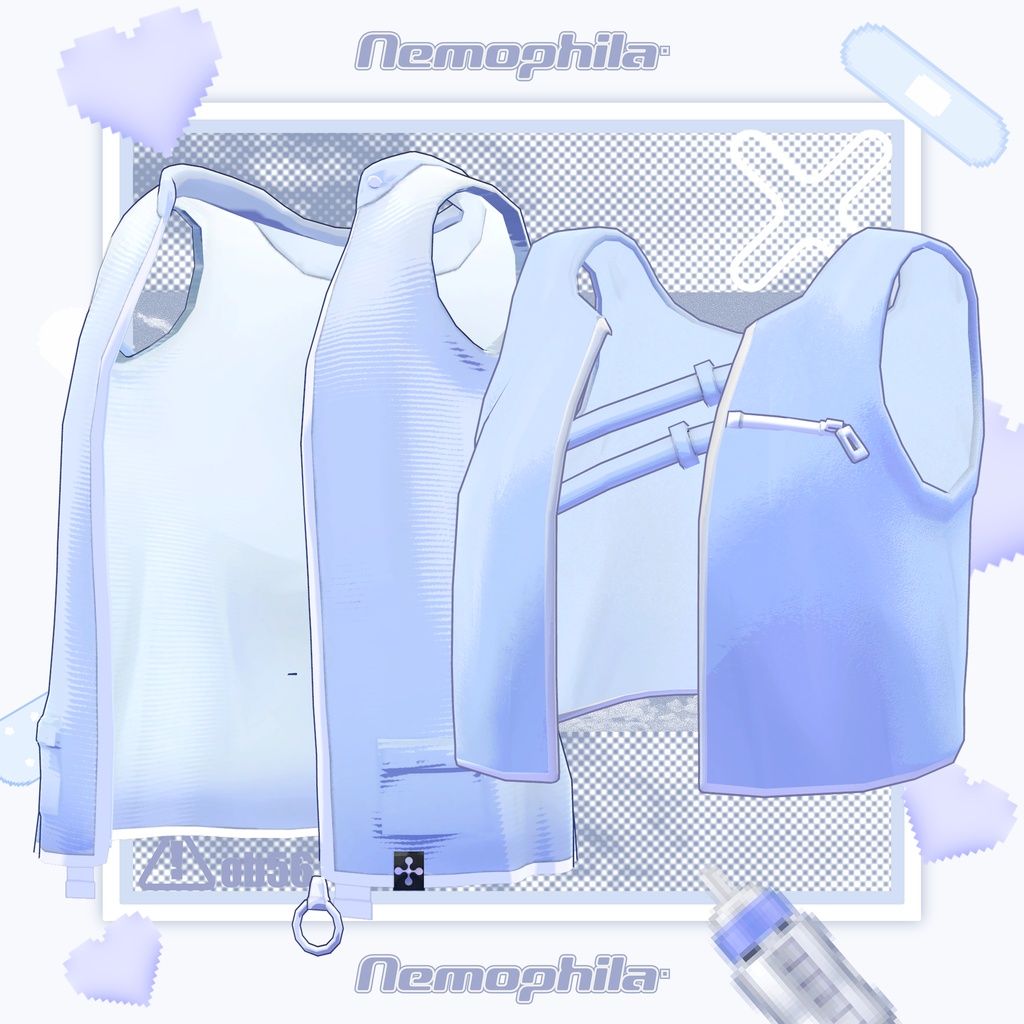 【オリジナル3Dモデル】ネモフィラ Nemophila