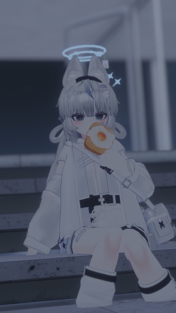 【オリジナル3Dモデル】ネモフィラ Nemophila