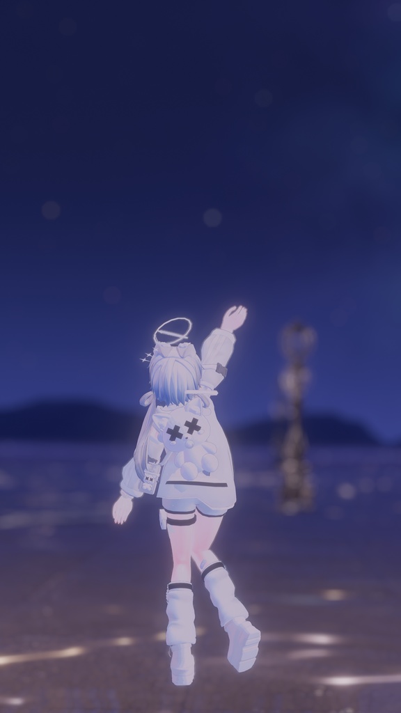 【オリジナル3Dモデル】ネモフィラ Nemophila