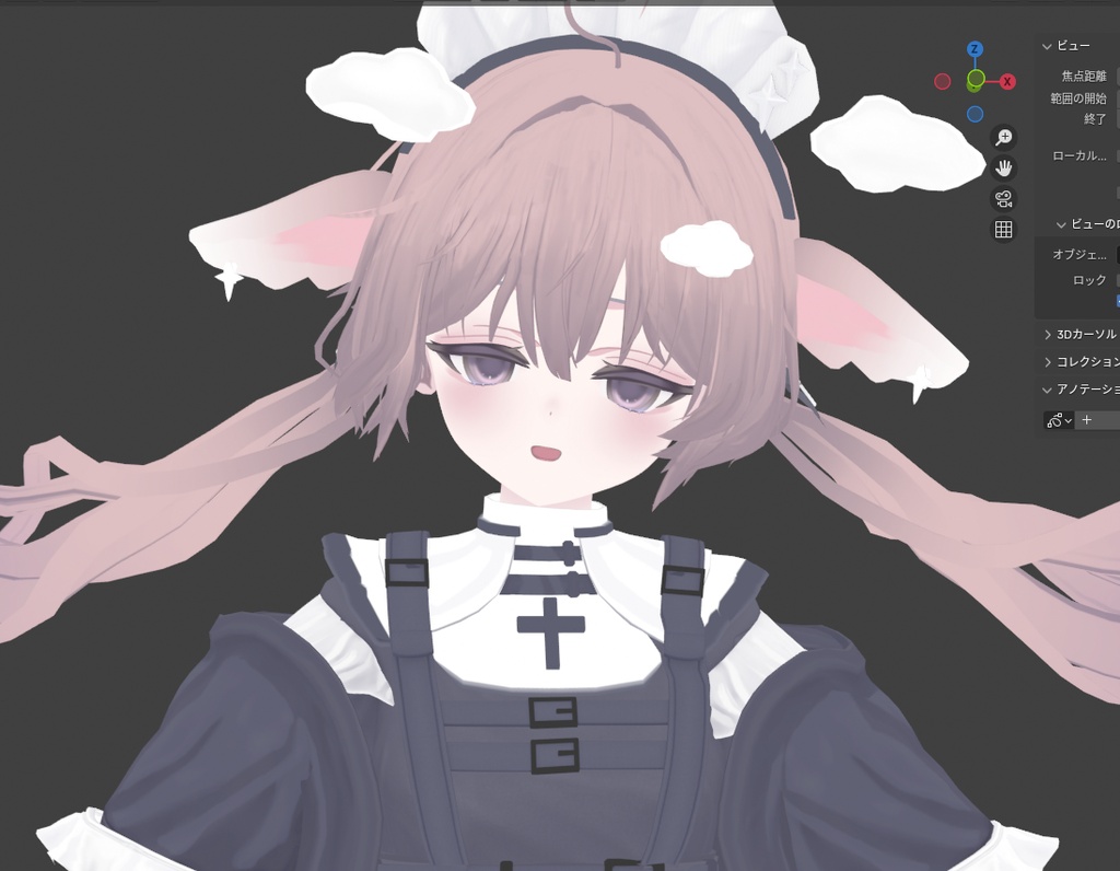 「シプ クラウディア」オリジナル3Dモデル