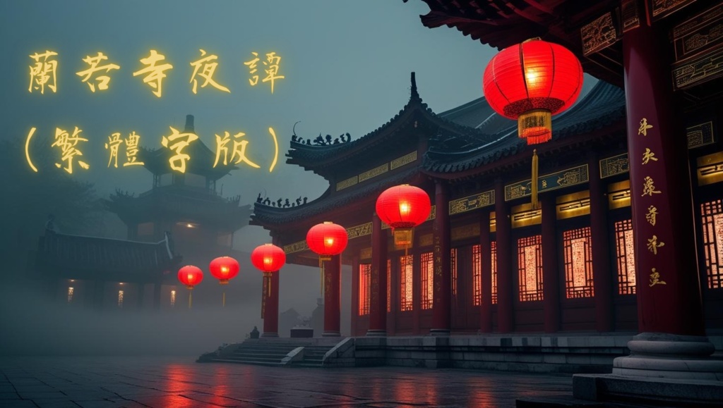 蘭若寺夜譚【中国語：繁體字】