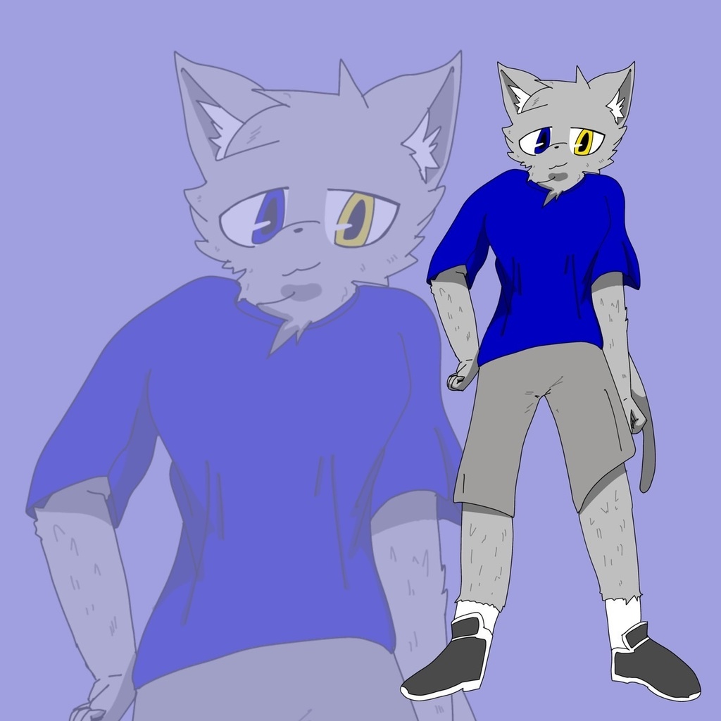 【立ち絵素材】猫獣人(子供)