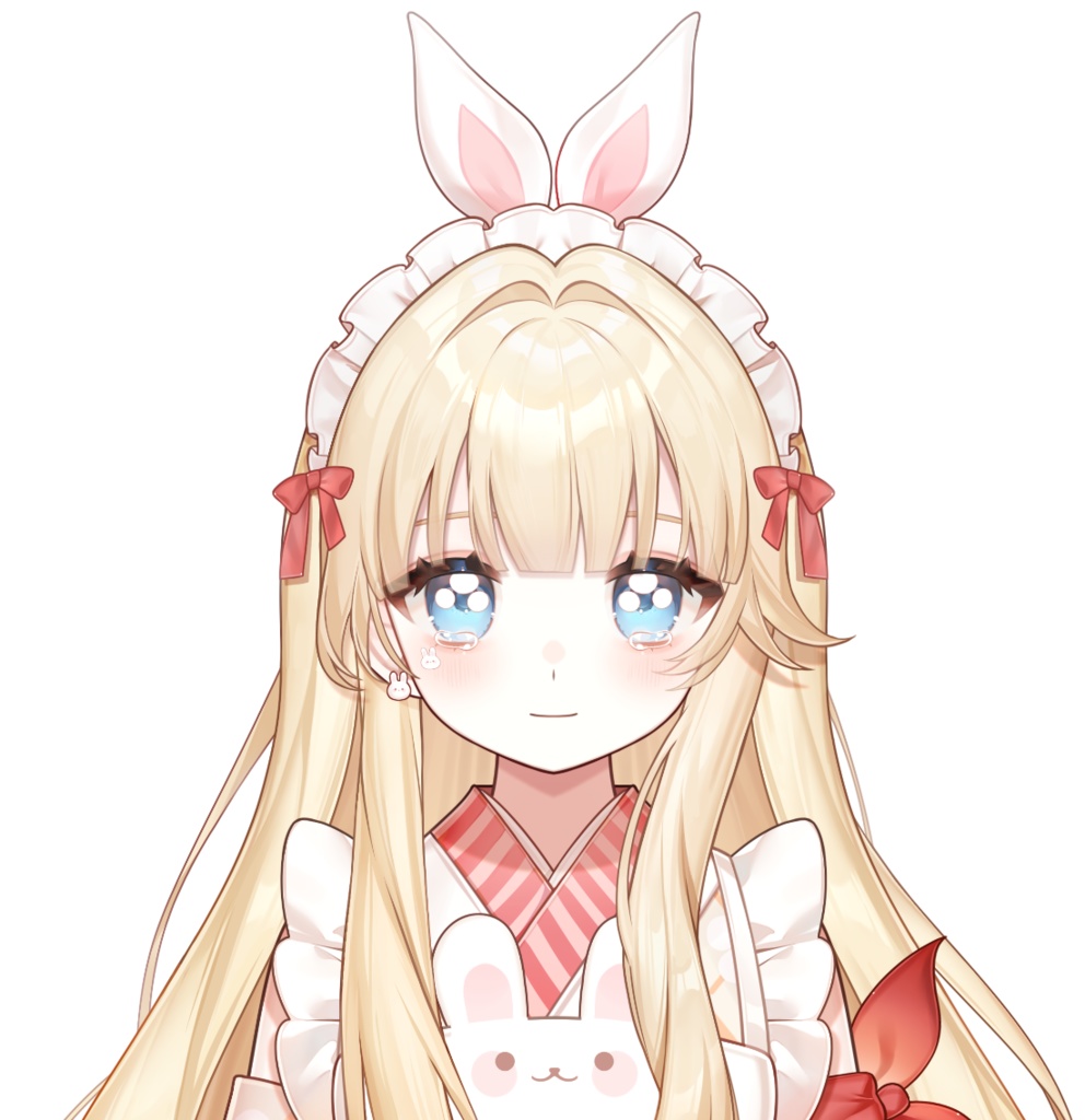 【限定1点live2dモデル/ rigged model】大正スイーツうさぎメイド