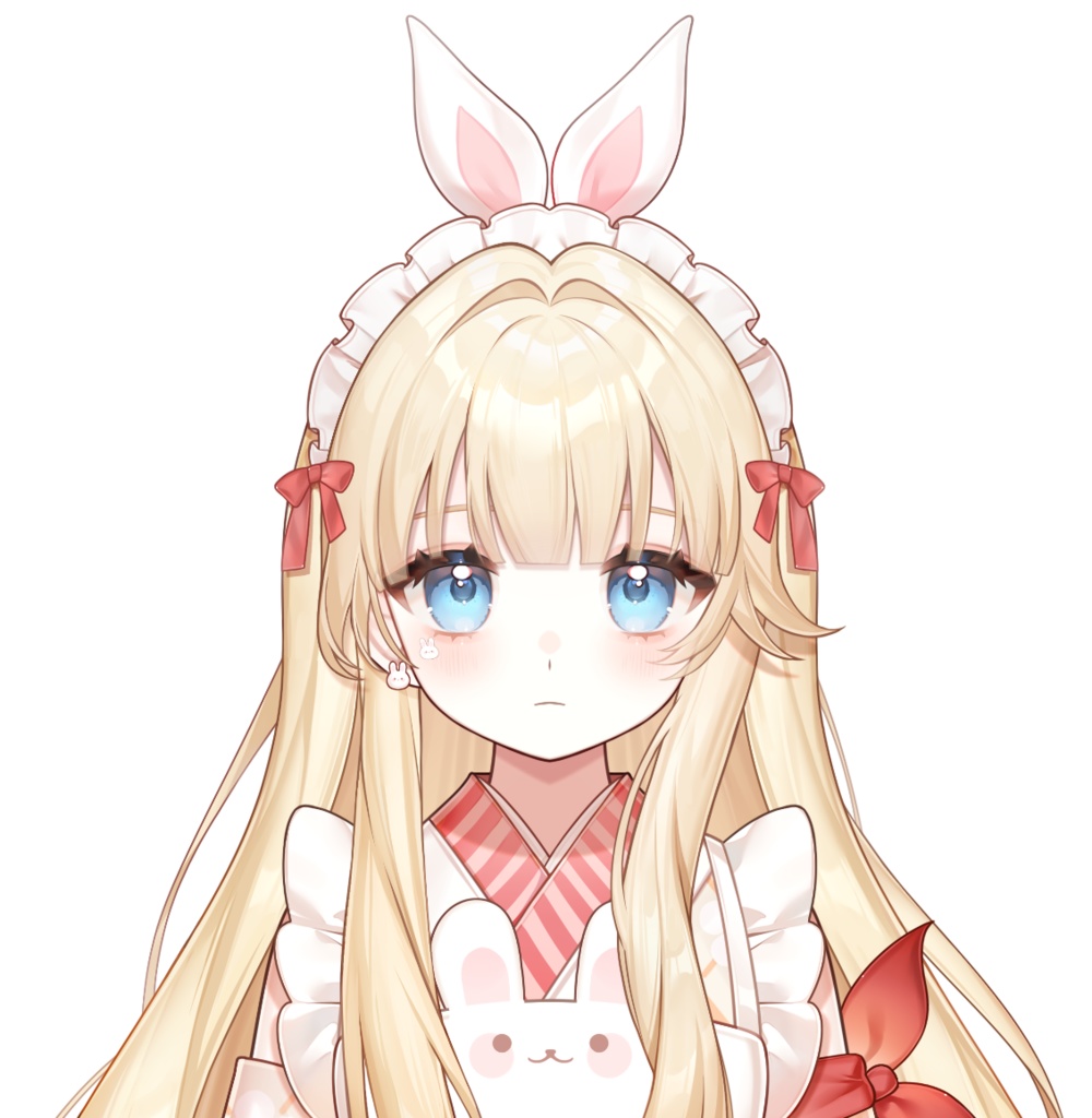 【限定1点live2dモデル/ rigged model】大正スイーツうさぎメイド