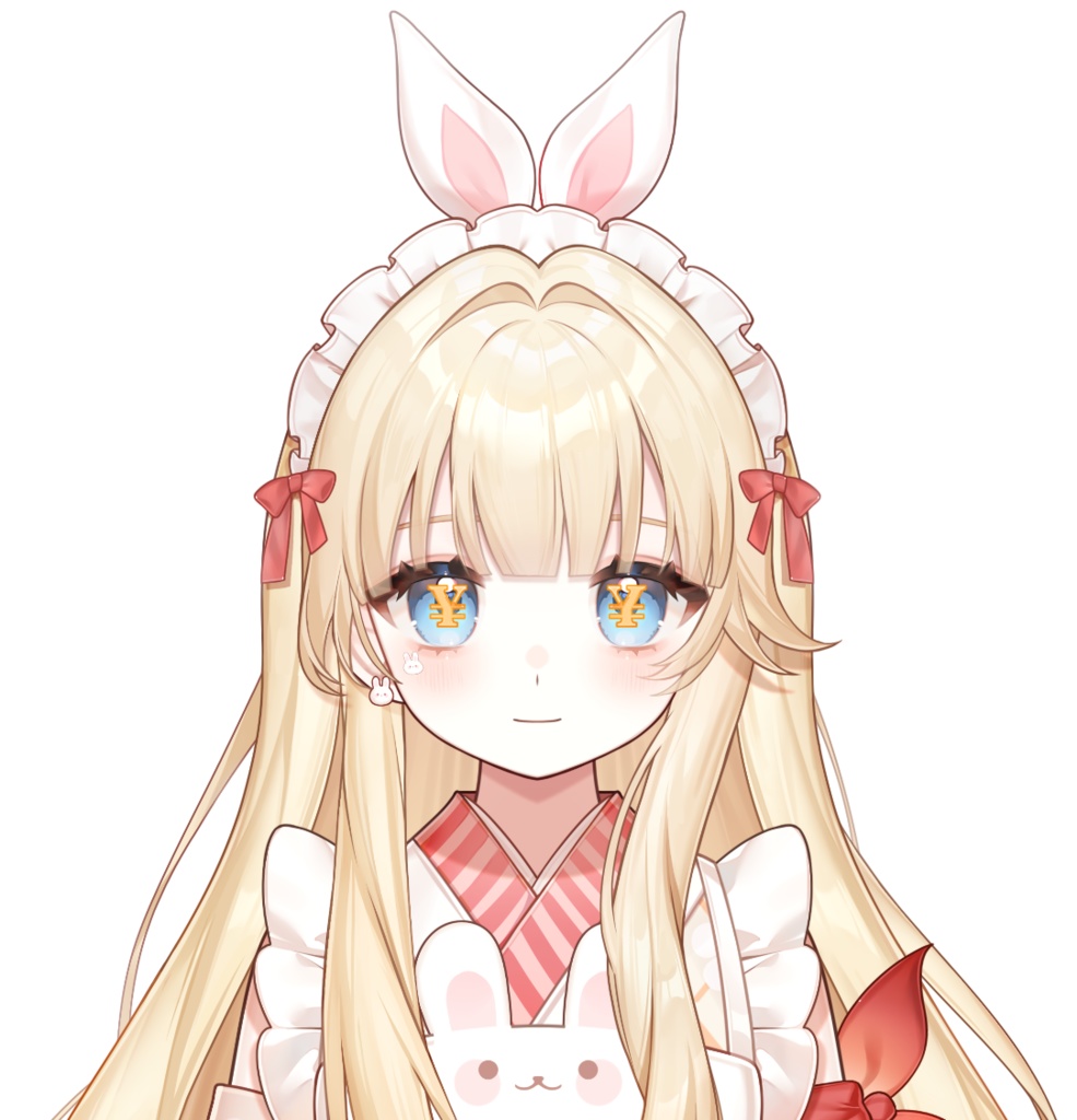 【限定1点live2dモデル/ rigged model】大正スイーツうさぎメイド