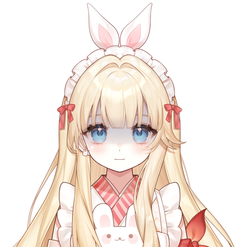 【限定1点live2dモデル/ rigged model】大正スイーツうさぎメイド