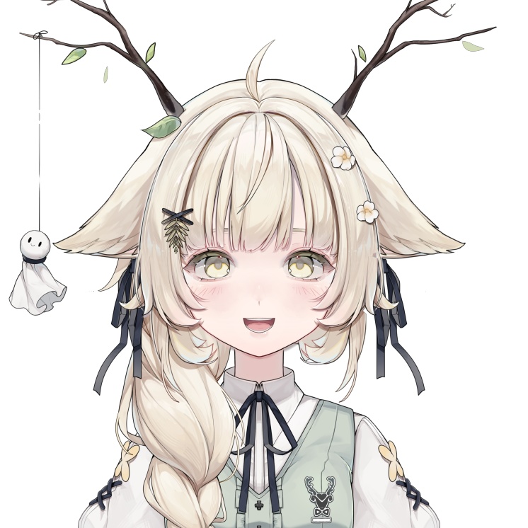  (Planned for Sale)Little Deer of the Forest VTuber Model(PSD with separated parts)