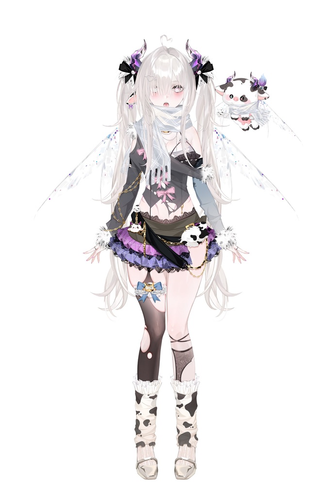 【限定1点live2dモデル/ rigged model】Demon Bad Girl 【限定1点】