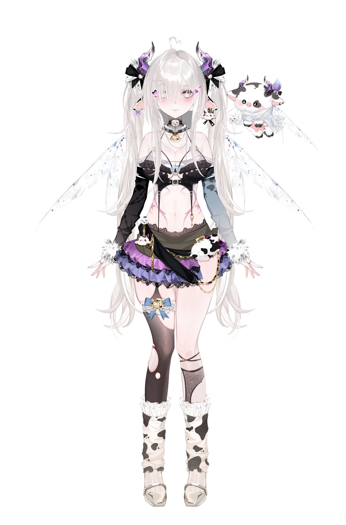 【限定1点live2dモデル/ rigged model】Demon Bad Girl 【限定1点】