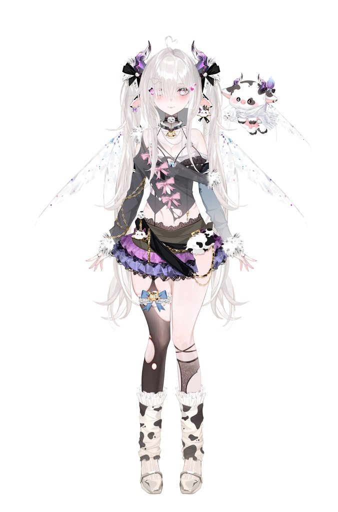 【限定1点live2dモデル/ rigged model】Demon Bad Girl 【限定1点】