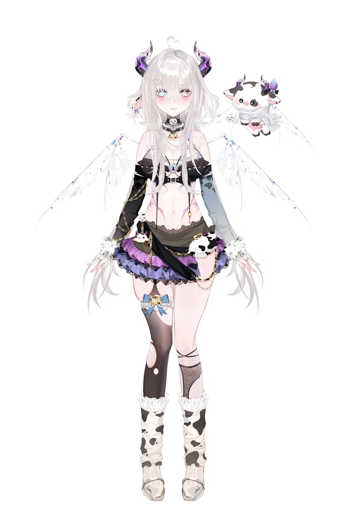 【限定1点live2dモデル/ rigged model】Demon Bad Girl 【限定1点】