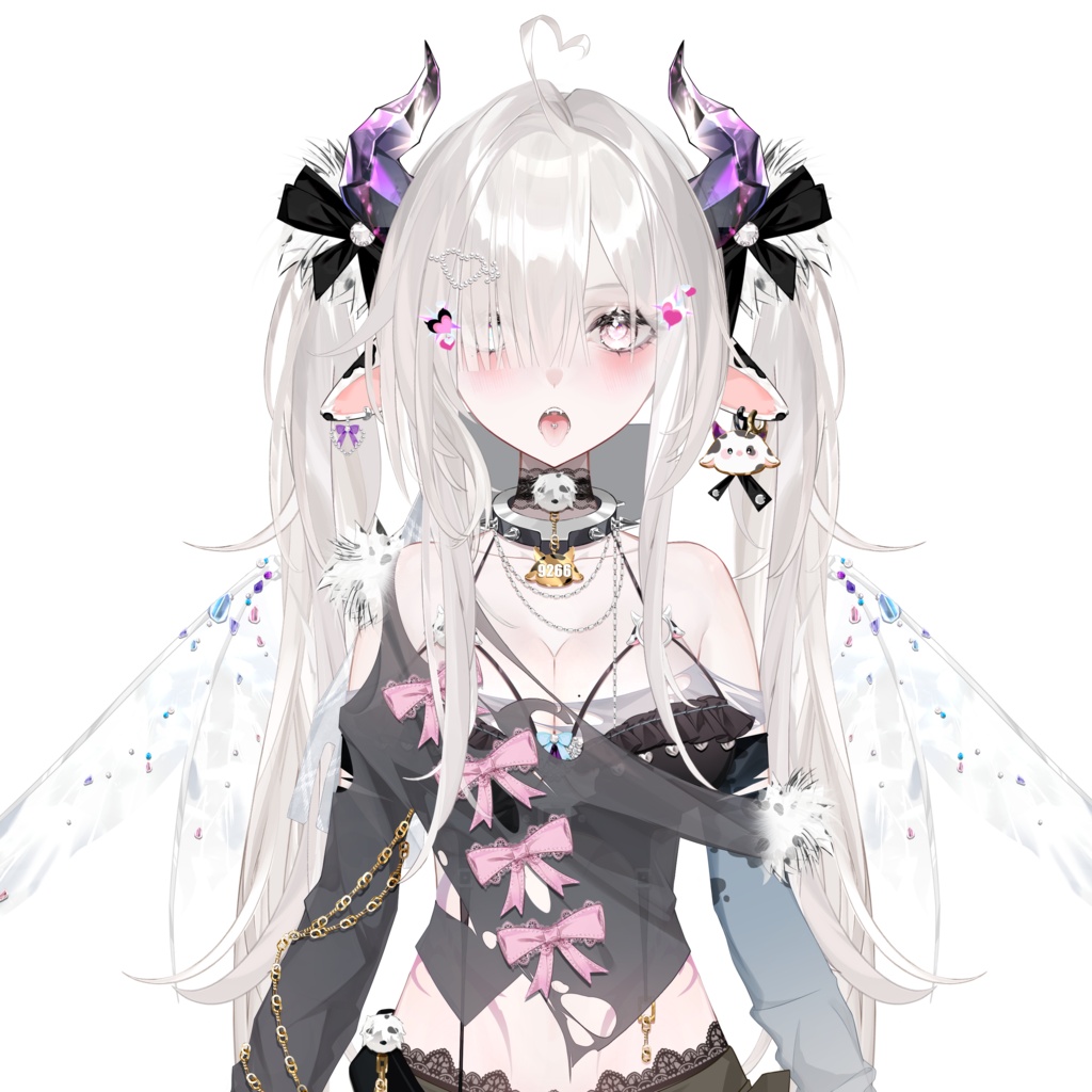 【限定1点live2dモデル/ rigged model】Demon Bad Girl 【限定1点】