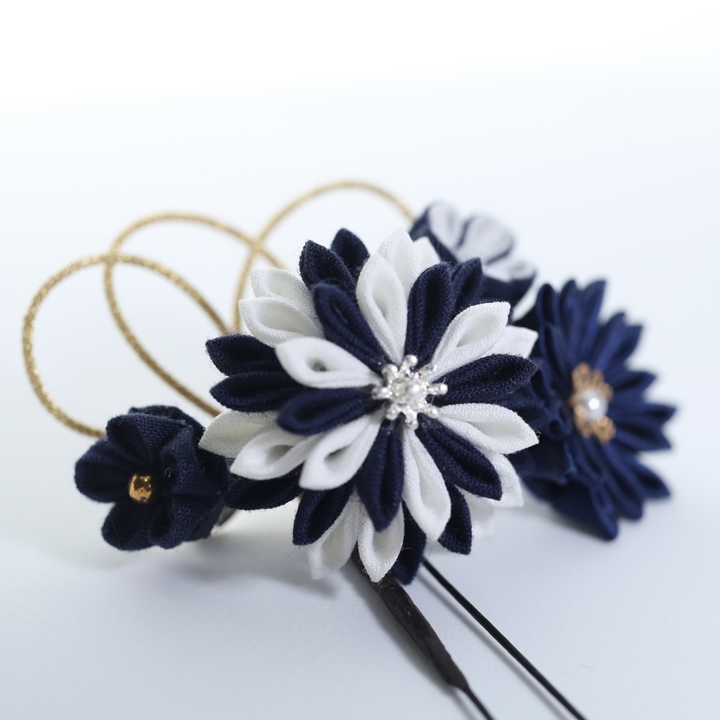 *T_500*【送料込】つまみ細工 髪飾り オプション品