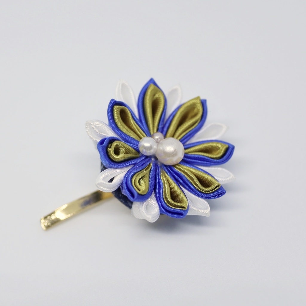 *T_022*【送料込】つまみ細工 ポニーフック